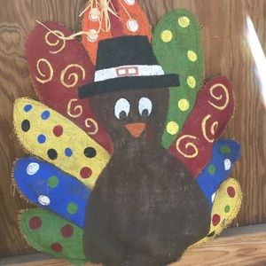 Burlap turkey